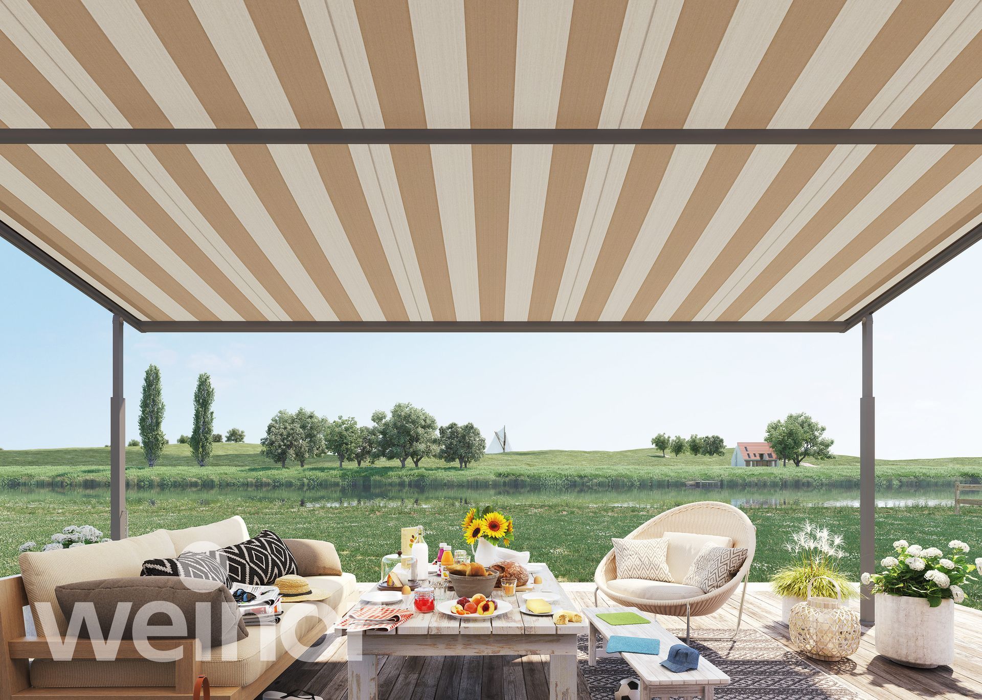 Weinor Pergola Markise Plaza Viva Hamburg Fachhändler