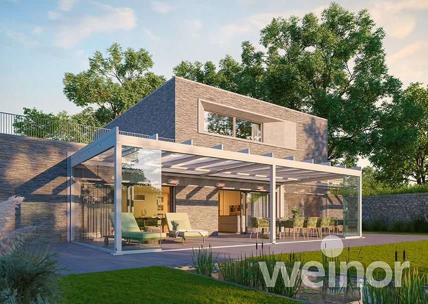 Weinor Terrassenüberdachung Hamburg