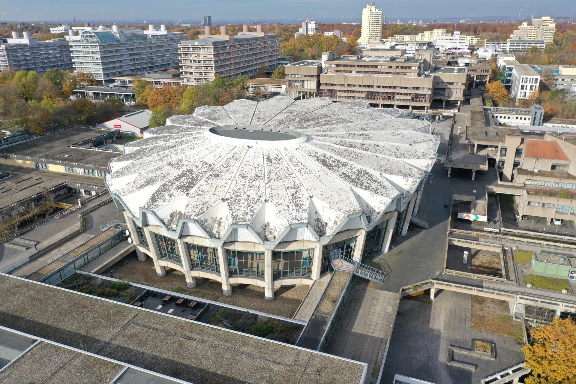Immobilien Drohnen Multikopter Luftbild RUB Bochum