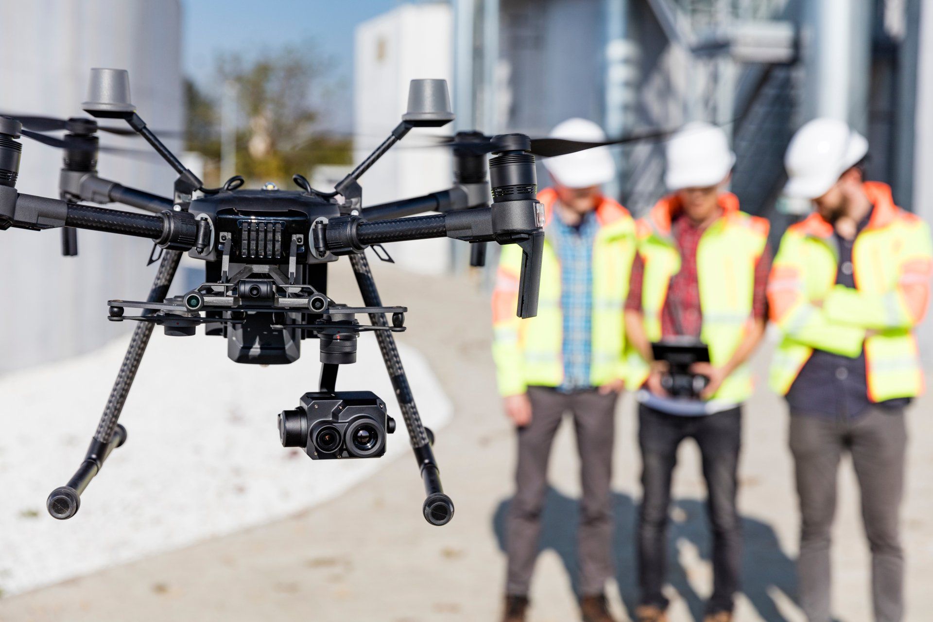 Drohne, UAV, Industrie, Inspektion, Multikopter, Wärmebildkamera, Wärmebilddrohne
