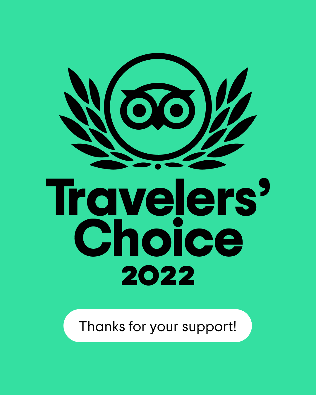 Travelers Choice 2022
