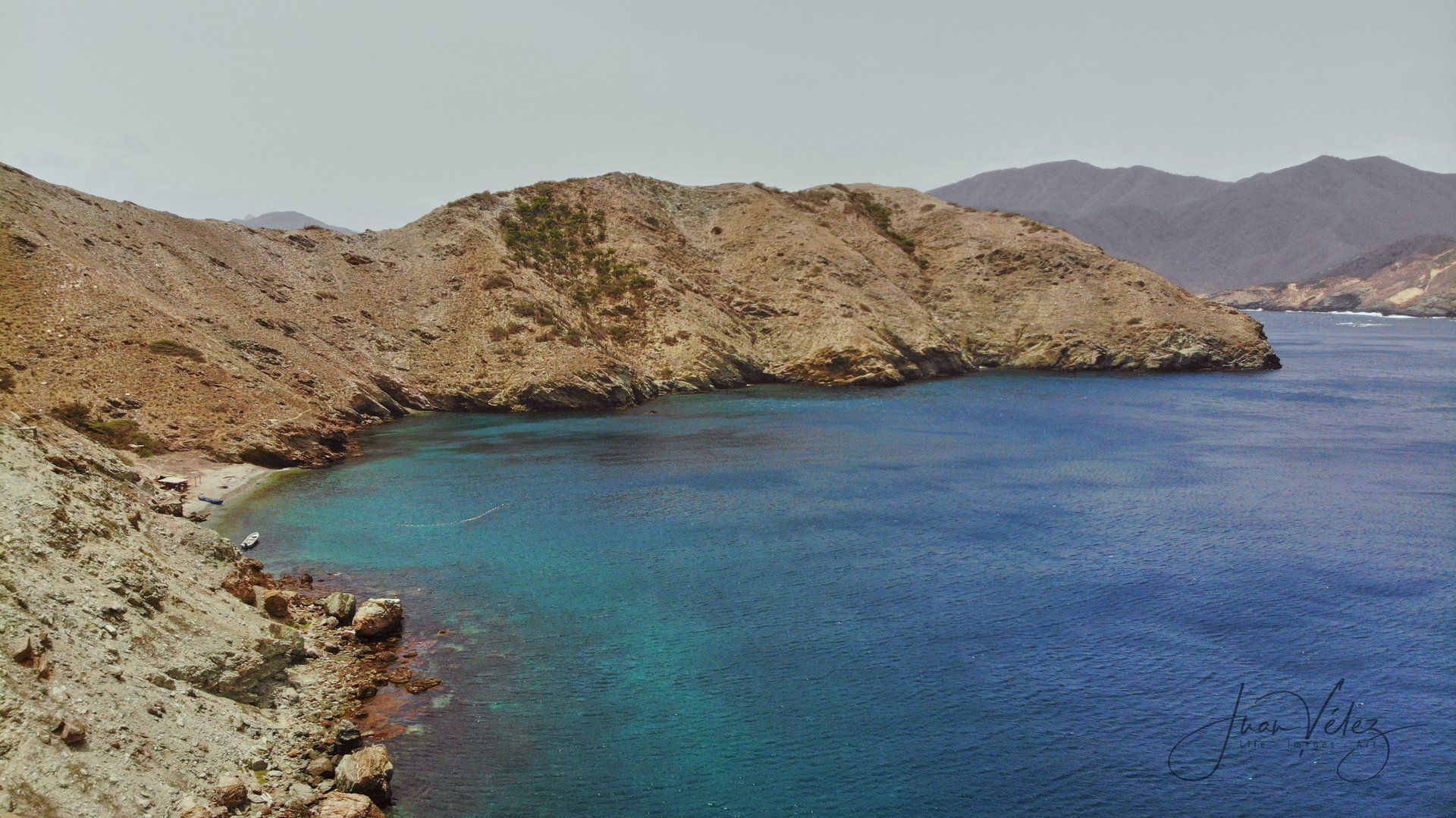 Vista del parque Tayrona