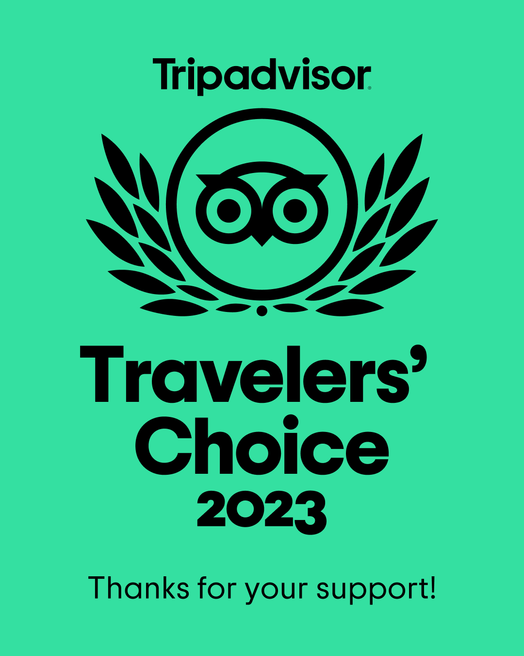 Travelers Choice 2023