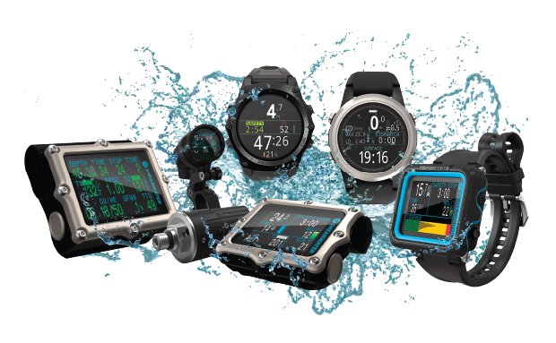 Los mejores equipos de buceo técnico Shearwater. Computadores de buceo