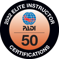 PADI 2022 Elite Instructor