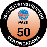 PADI 2018 Elite Instructor