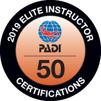 PADI 2019 Elite Instructor
