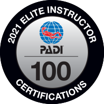 PADI 2021 Elite Instructor