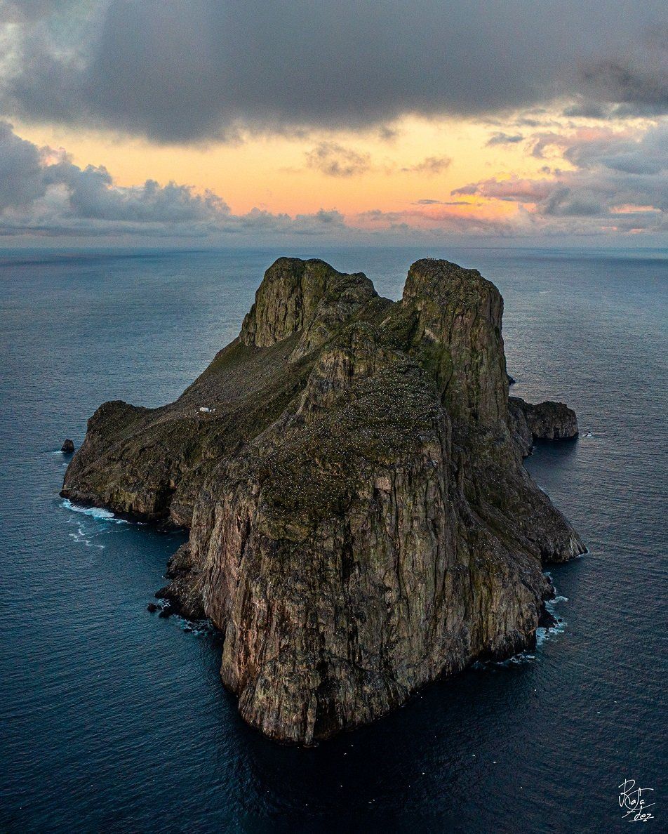 Vista aérea de Malpelo