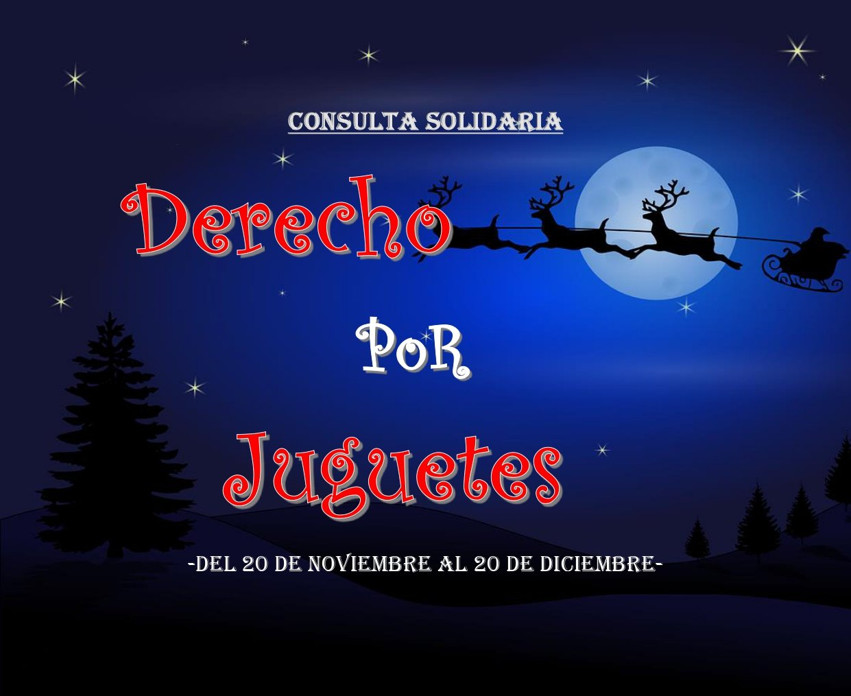 Derecho por juguetes 2021 consulta solidaria Consulta solidaria Derecho por juguetes