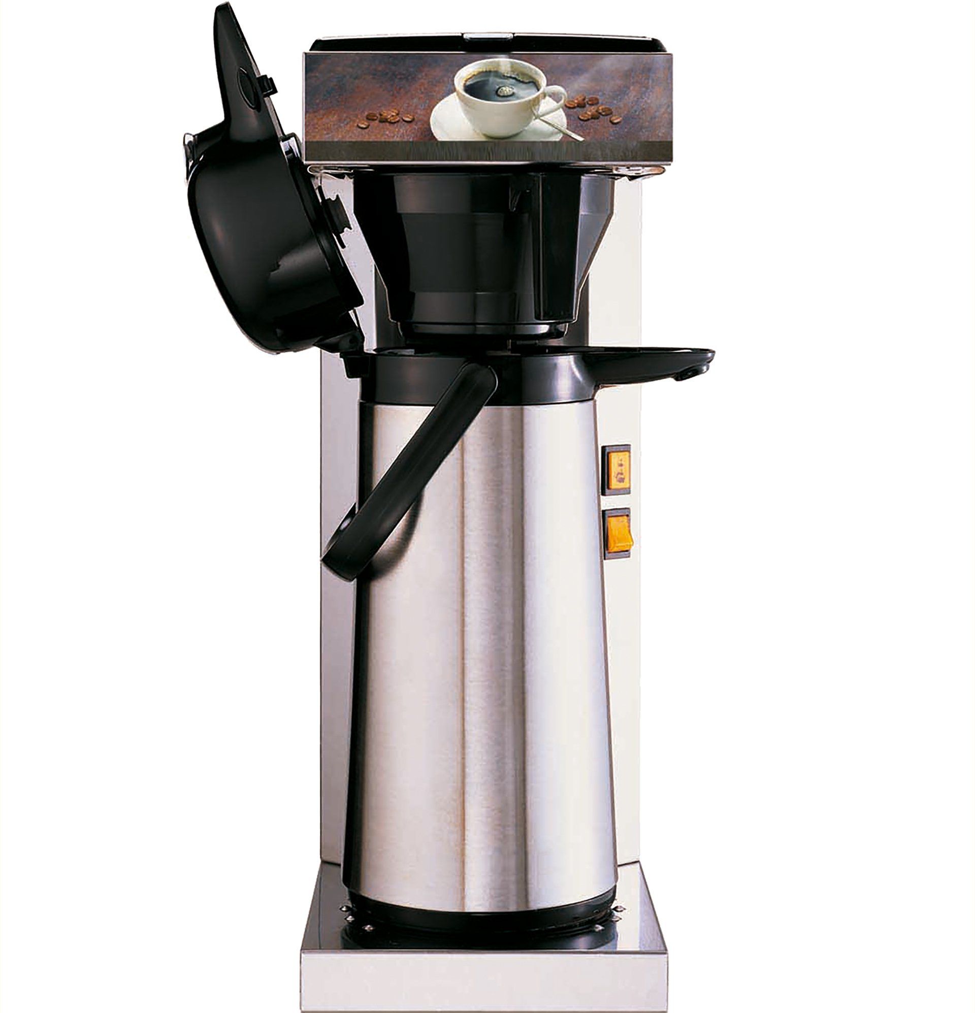 Schnellfilter Kaffeemaschine Pumpkanne Bewirtung Konferenz Meeting Kaffee frisch