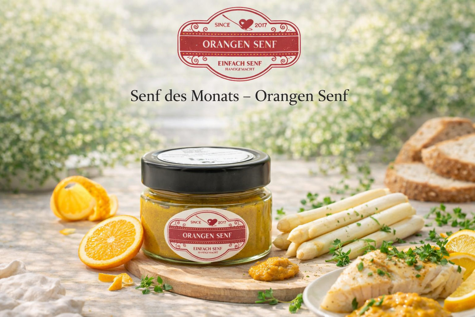 Senf des Monats: Orangen Senf
