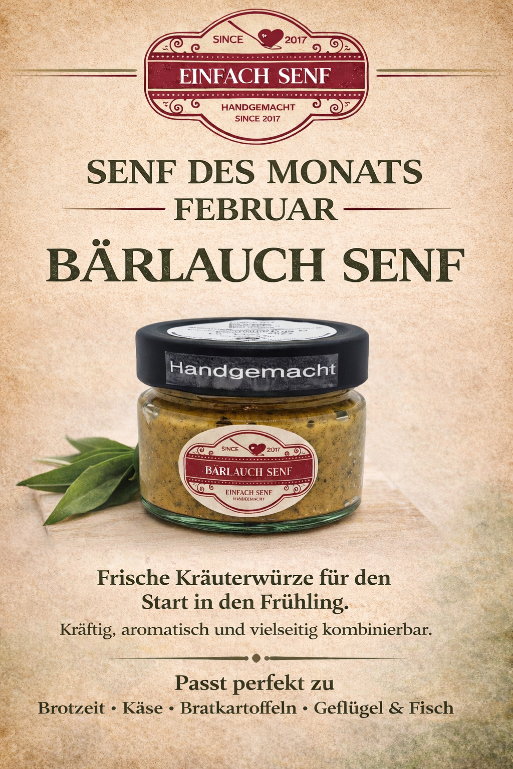 Apfel Senf Einfach Senf Apfel Senf