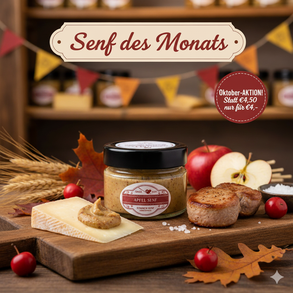 Apfel Senf Einfach Senf Apfel Senf