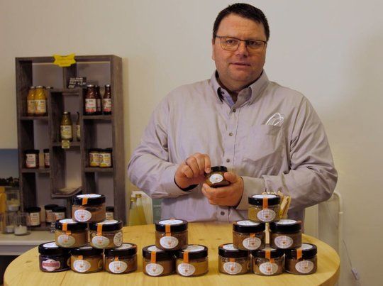 Bild: Geführte Verkostung von Senf in der Einfach Senf Senfmanufaktur