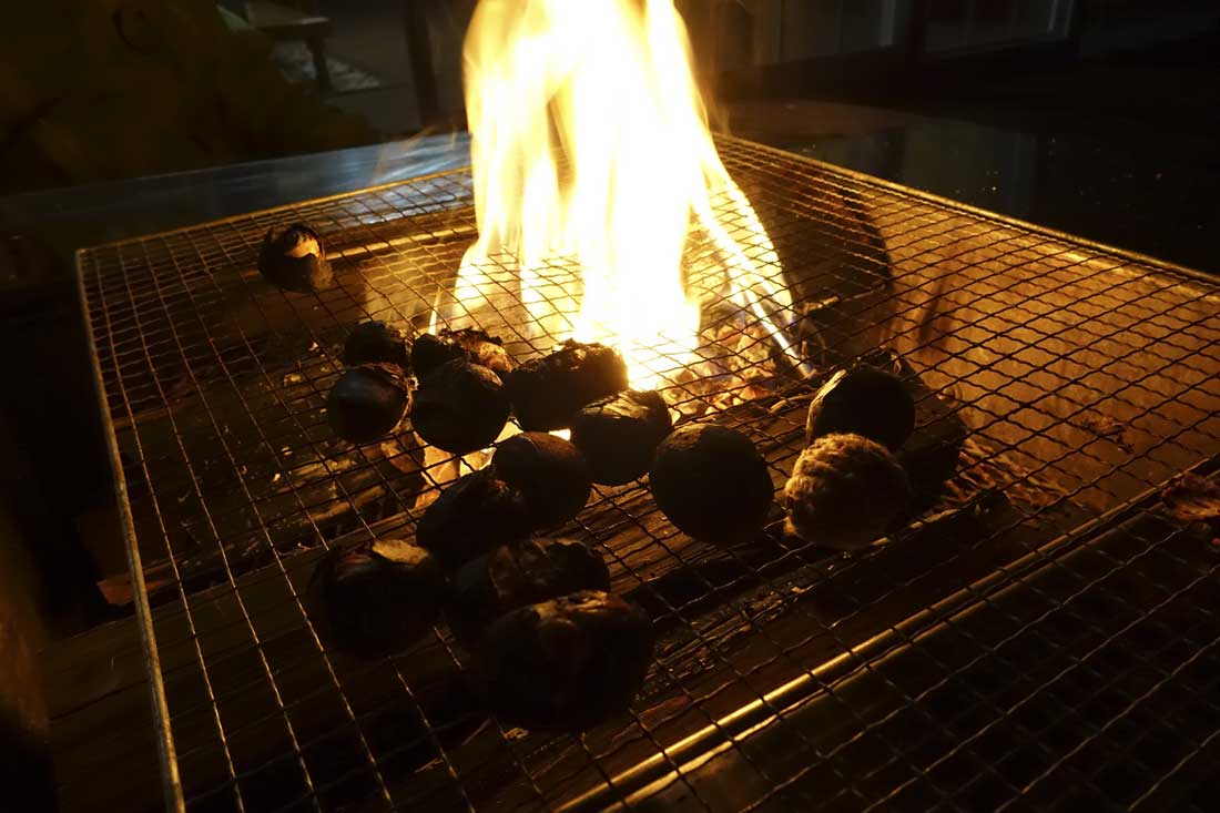 Kartoffeln auf Grill