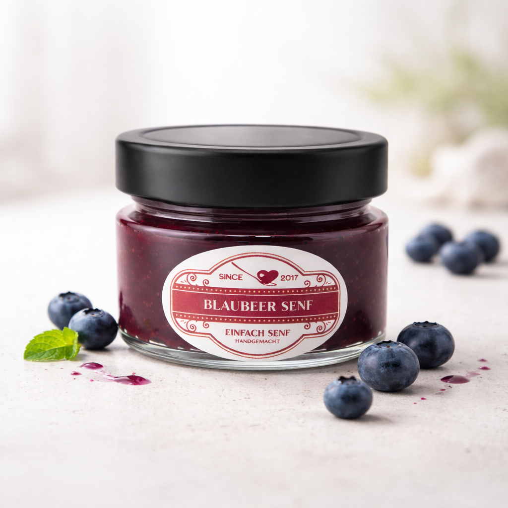 Blaubeer Senf