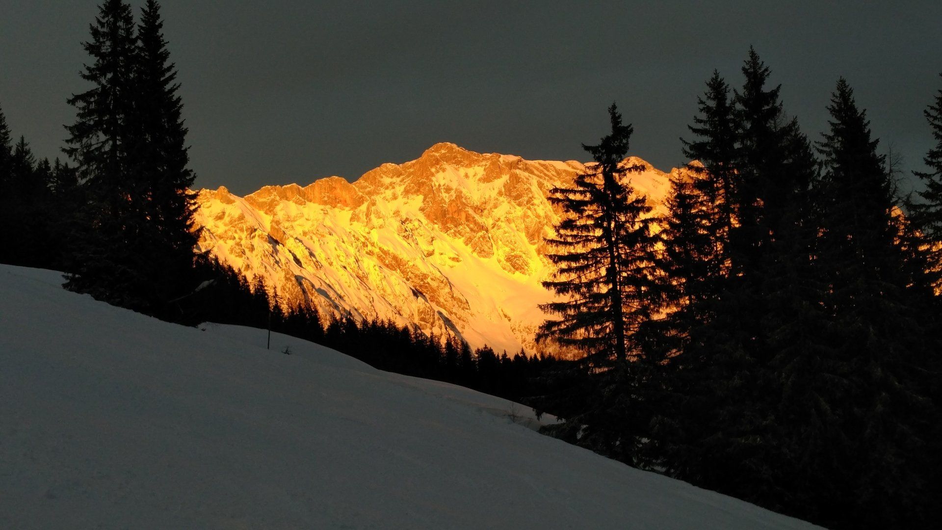 Hochkönig Sonnenuntergang