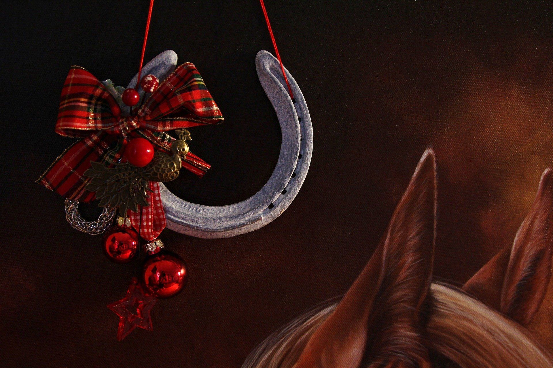 Pferd Weihnachten