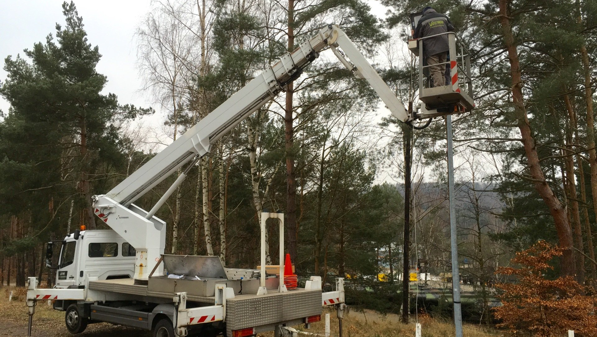 Beseitigen von Schnee und Eis Winterdienst