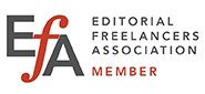Editorial Freelancers Association member badge