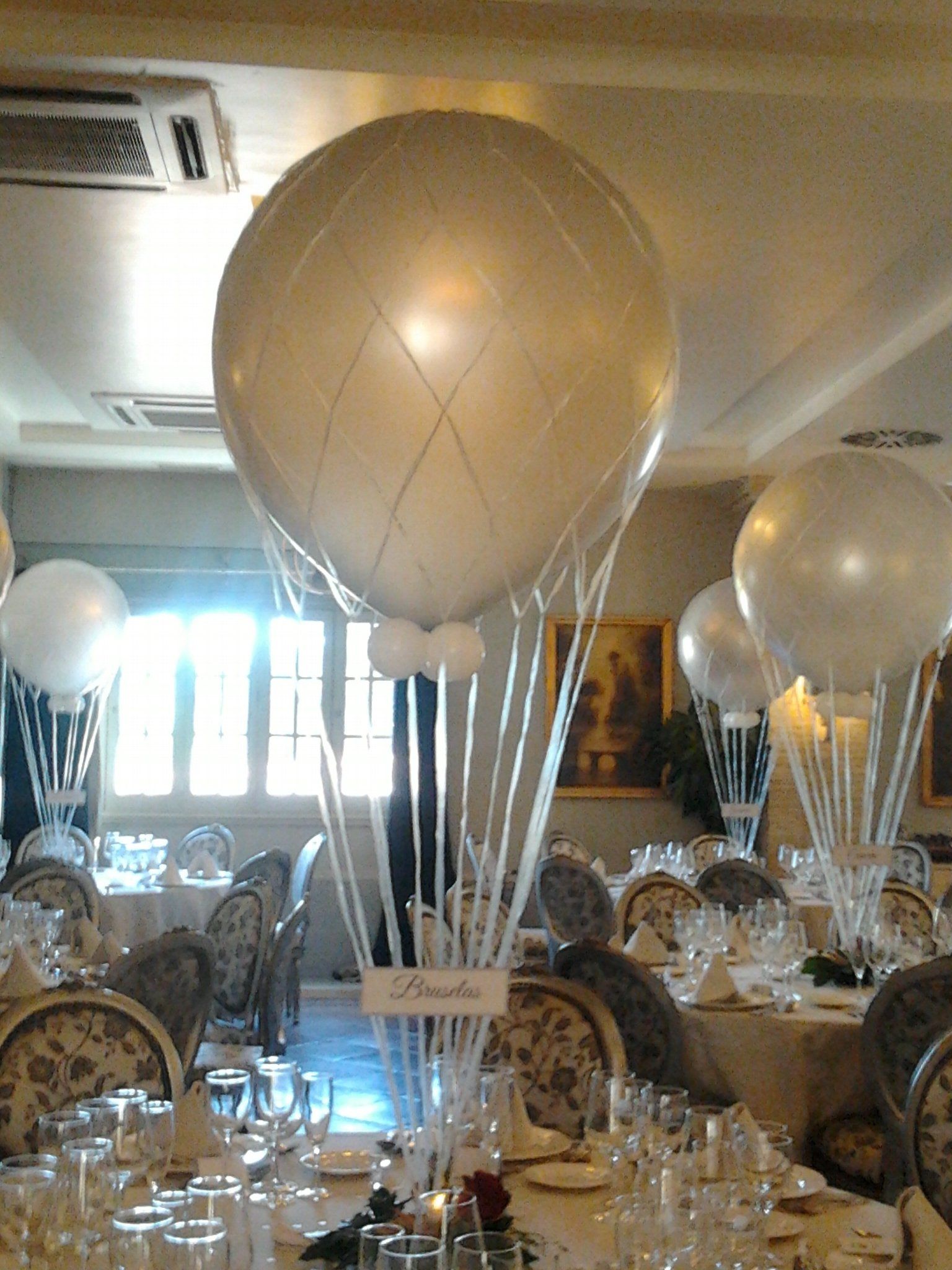 centros de mesa con globos para bodas madrid