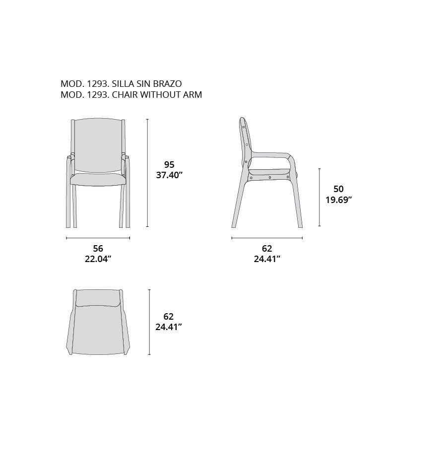 1293 silla sin brazo tecninova 1293 silla sin brazo tecninova