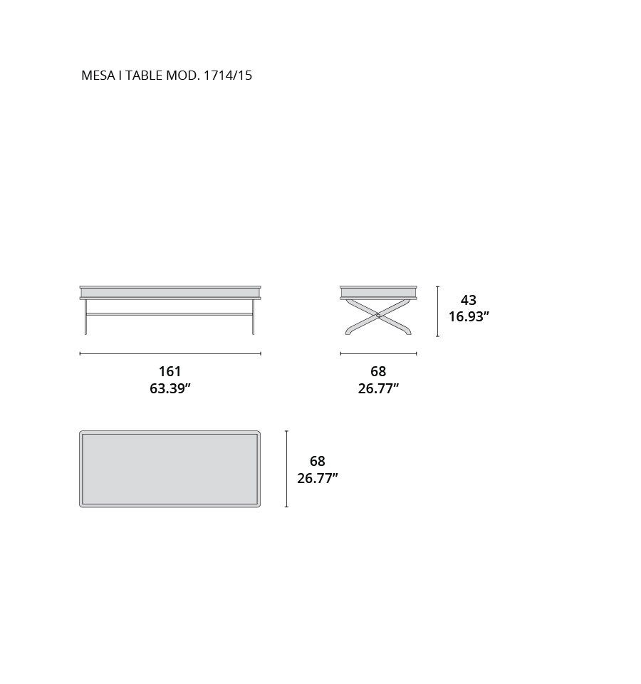 mesa mod. 1714 tecninova mesa mod. 1714 tecninova