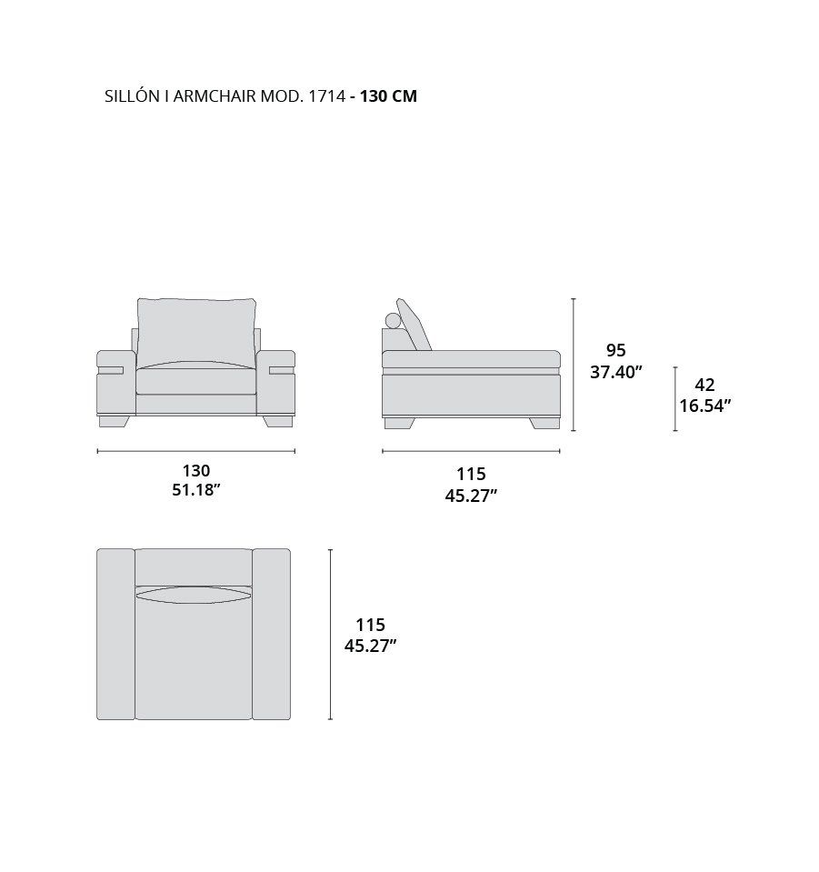 sillón mod. 1714 tecninova sillón mod. 1714 tecninova