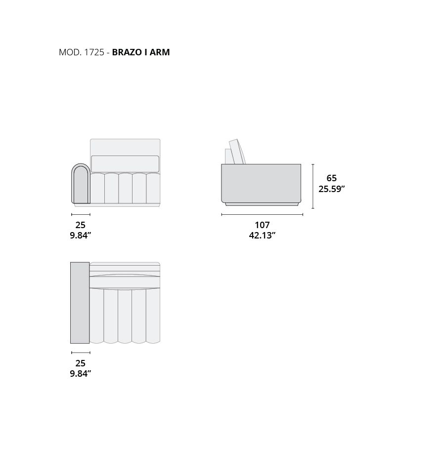 MOD 1725 brazo tecninova MOD 1725 brazo tecninova