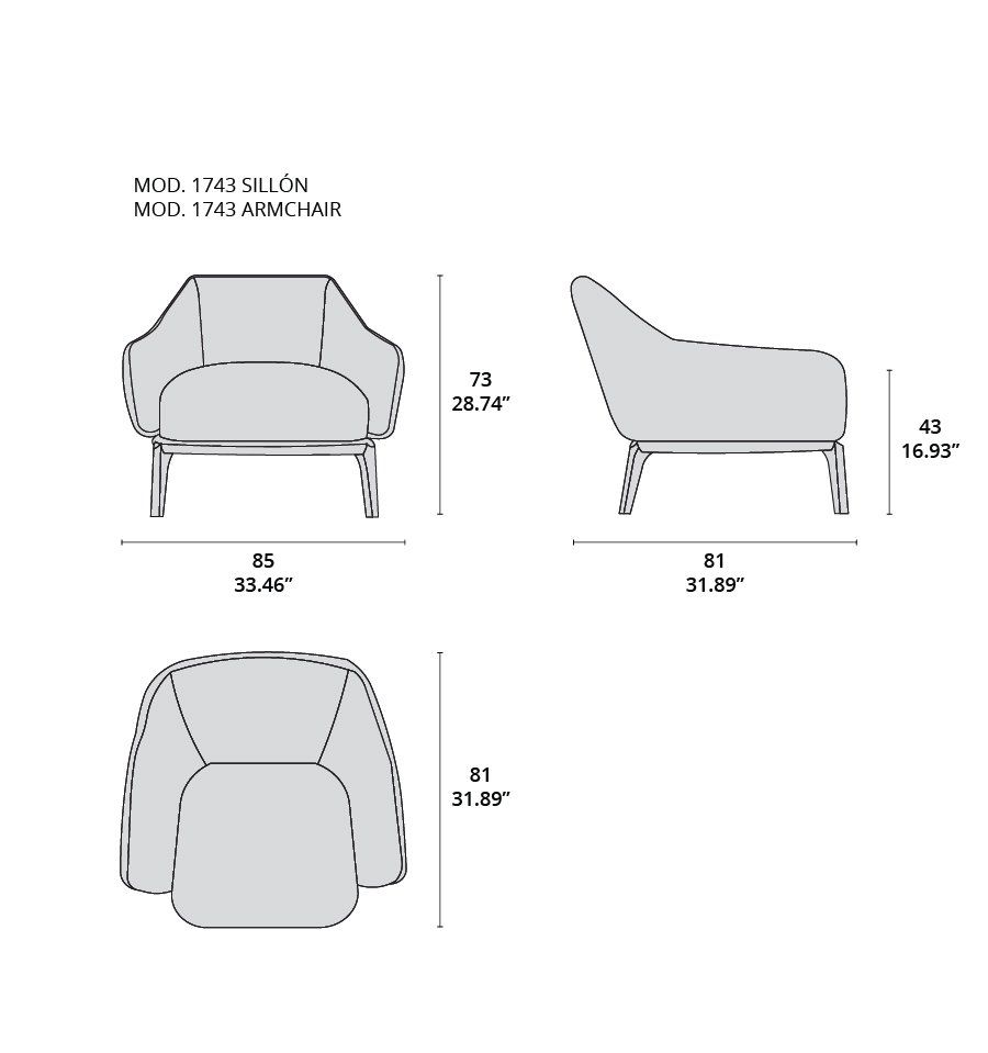 1743 sillon tecninova 1743 sillon tecninova
