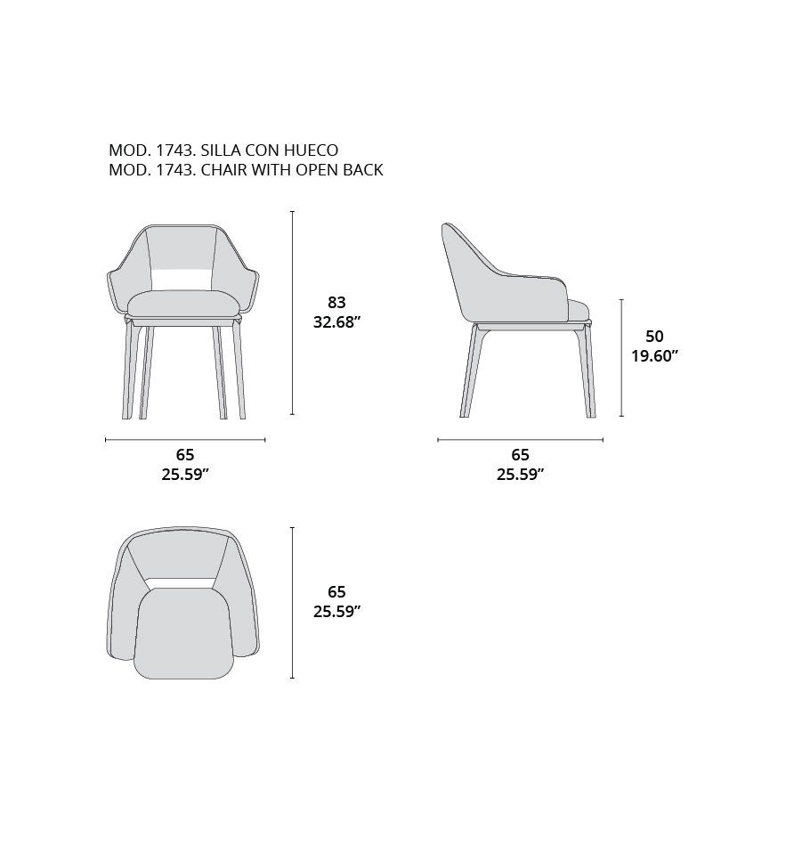 1743 silla con hueco tecninova 1743 silla con hueco tecninova