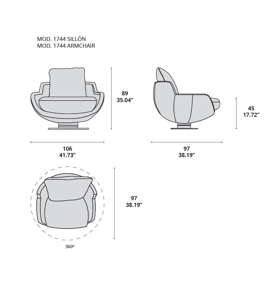 1744 sillon tecninova 1744 sillon tecninova