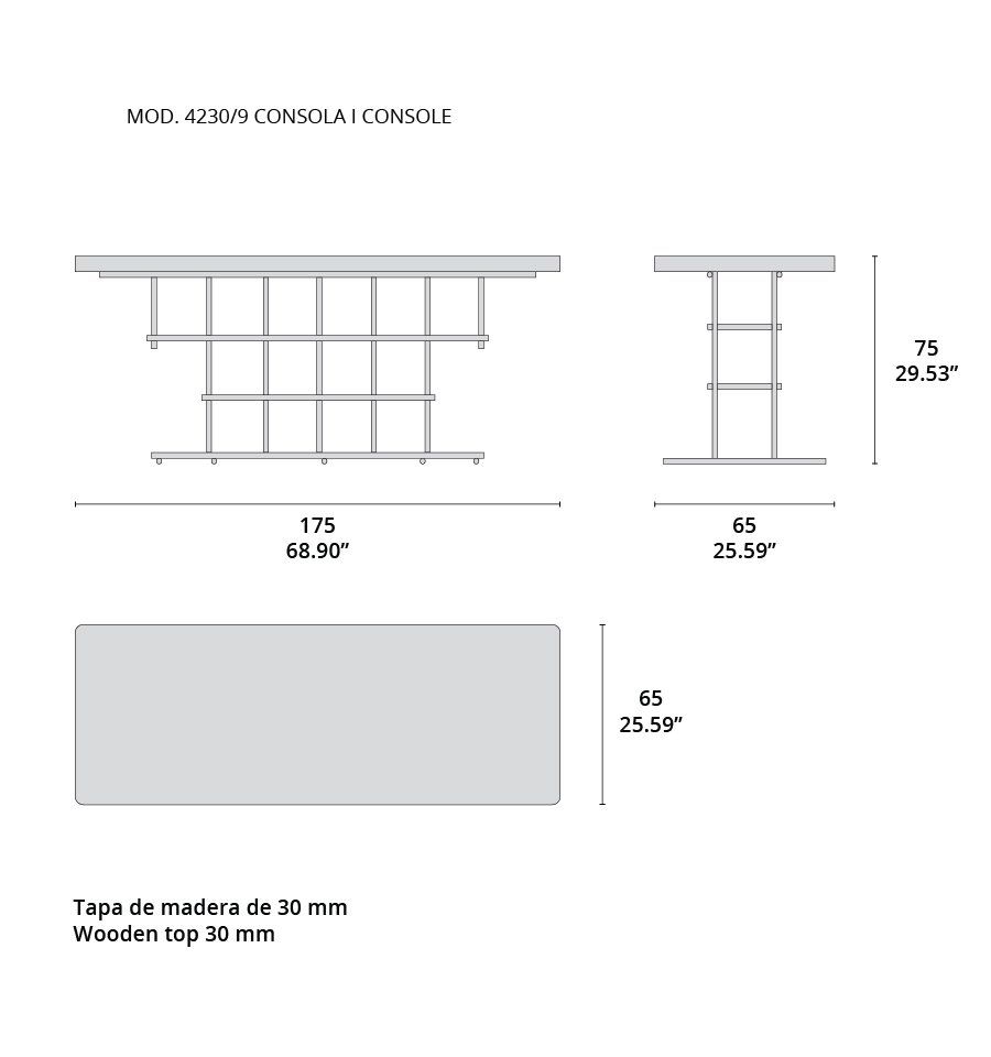 4230/9 consola tecninova 4230/9 consola tecninova