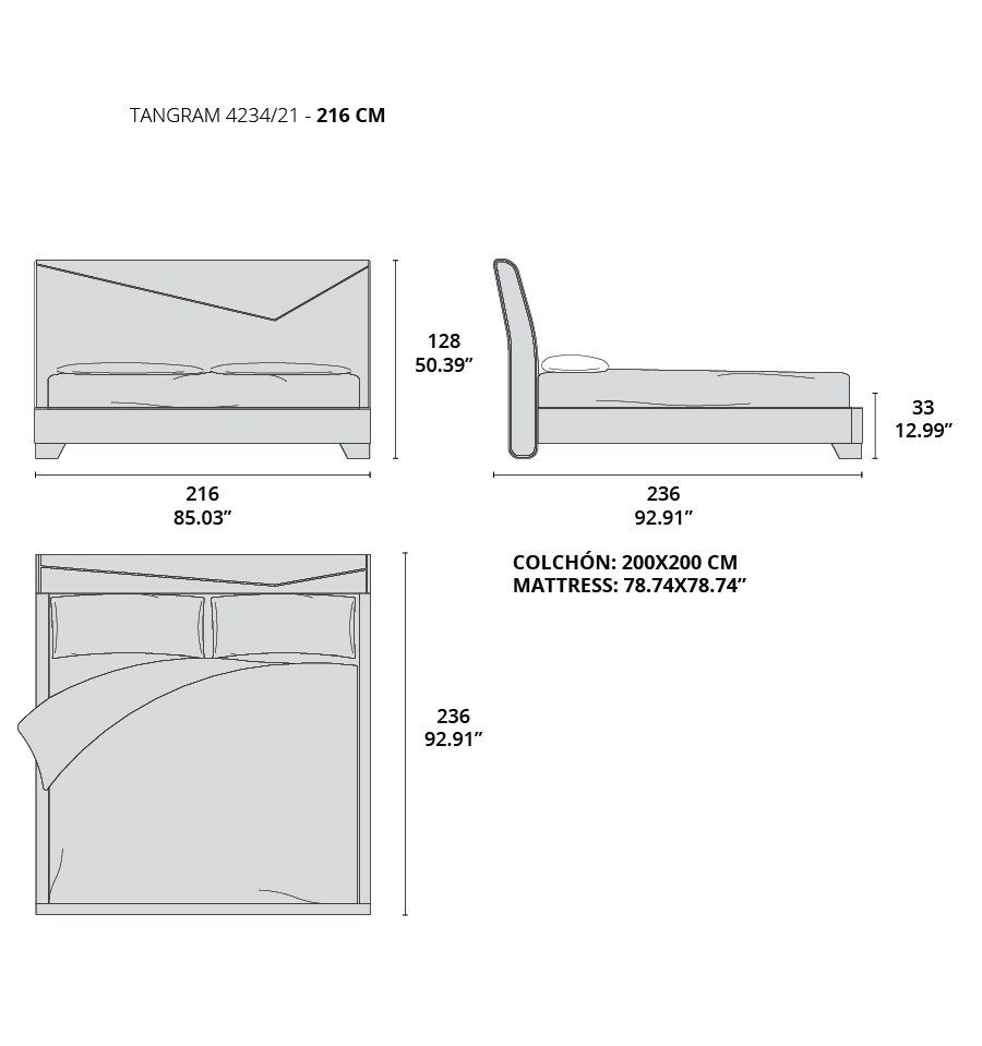 tangram 4234/21 cama tecninova tangram 4234/21 cama tecninova