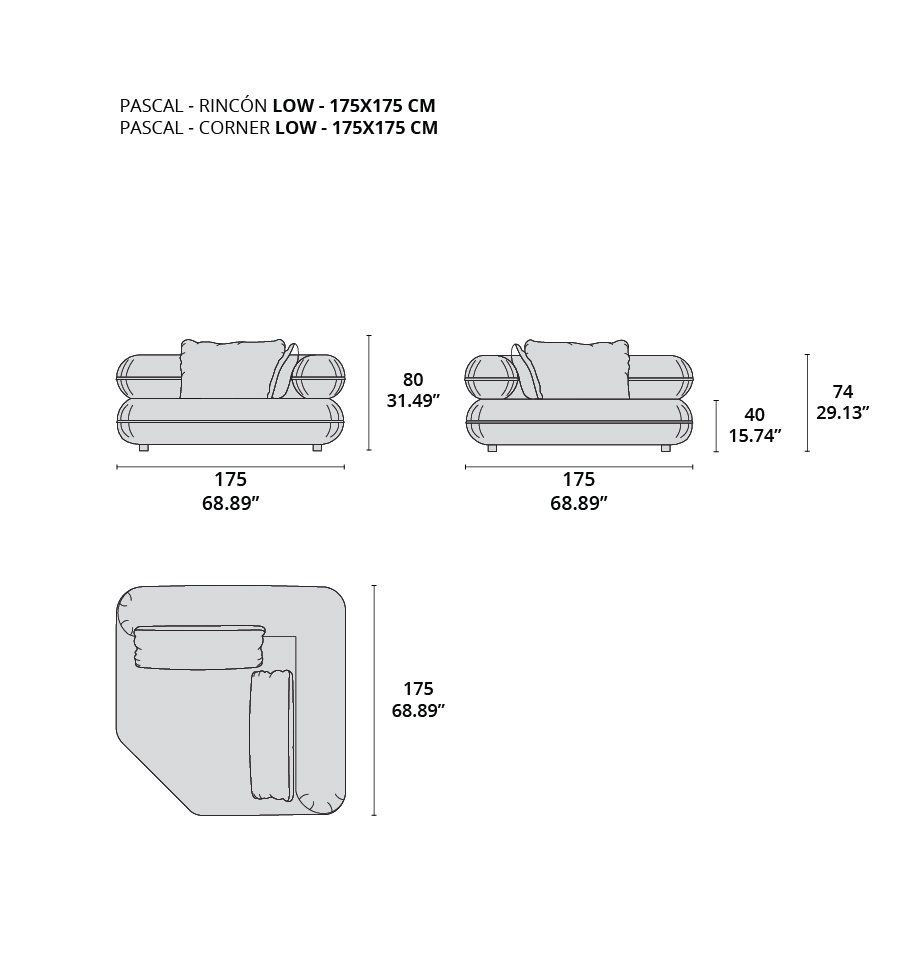 pascl rincon low - 175x175 cm tecninova pascl rincon low - 175x175 cm tecninova