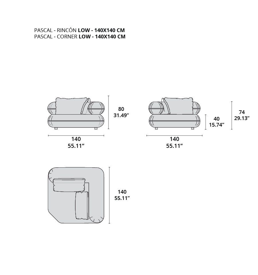 pascal rincon low - 140x140 cm tecninova pascal rincon low - 140x140 cm tecninova