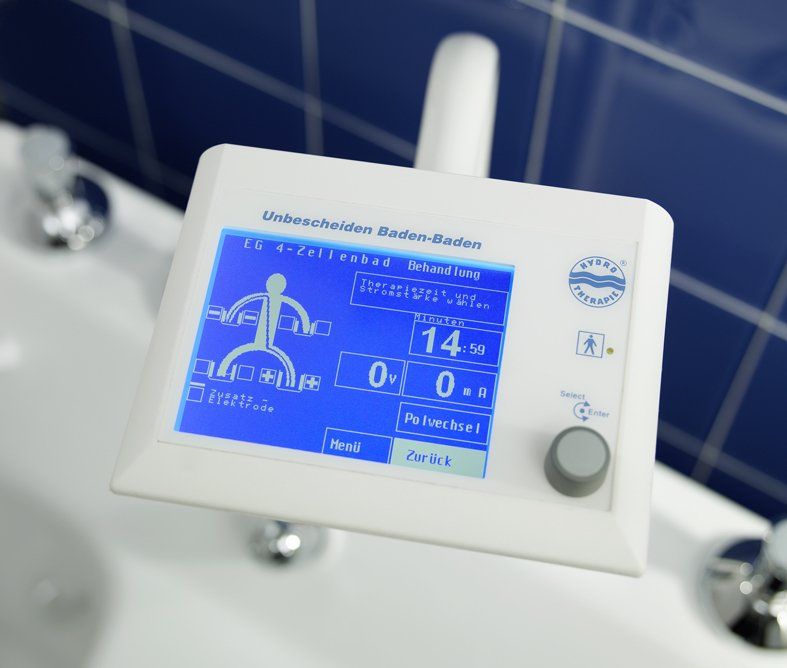 Vierzellenbad Bedieneinheit