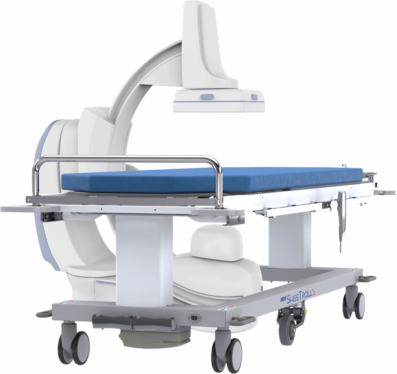 C-Bogen Liegen, Gipsliegen