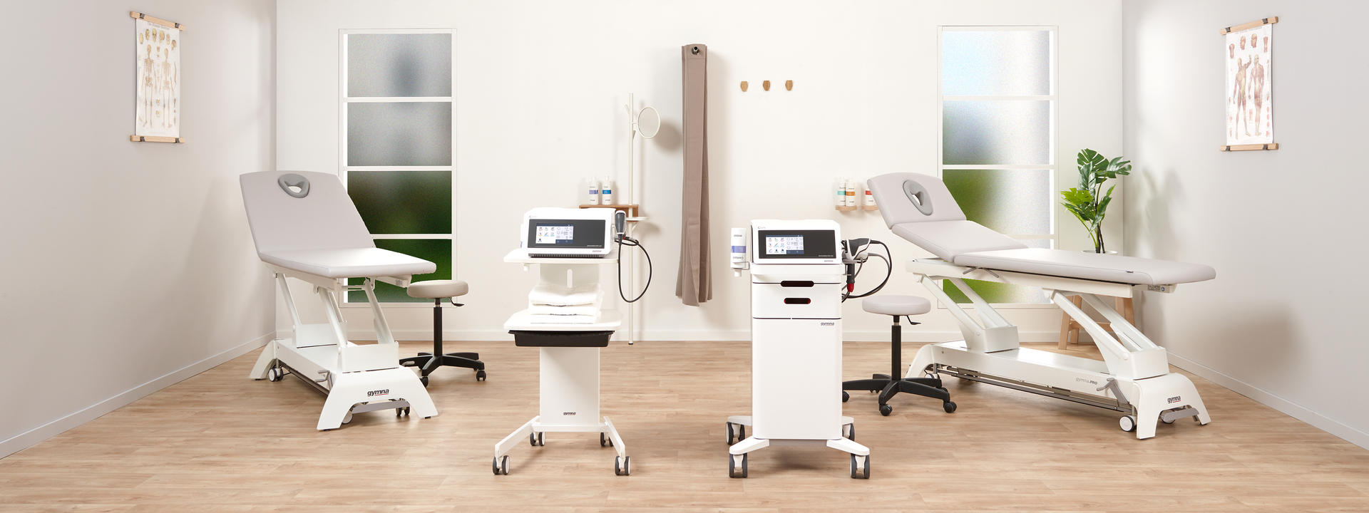 Stosswellen- Kälte- und Wärmetherapie