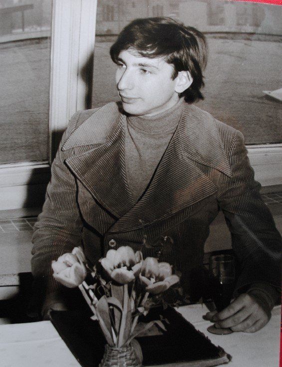 Michael Tilson Thomas bei einem Aufenthalt in Berlin 1971