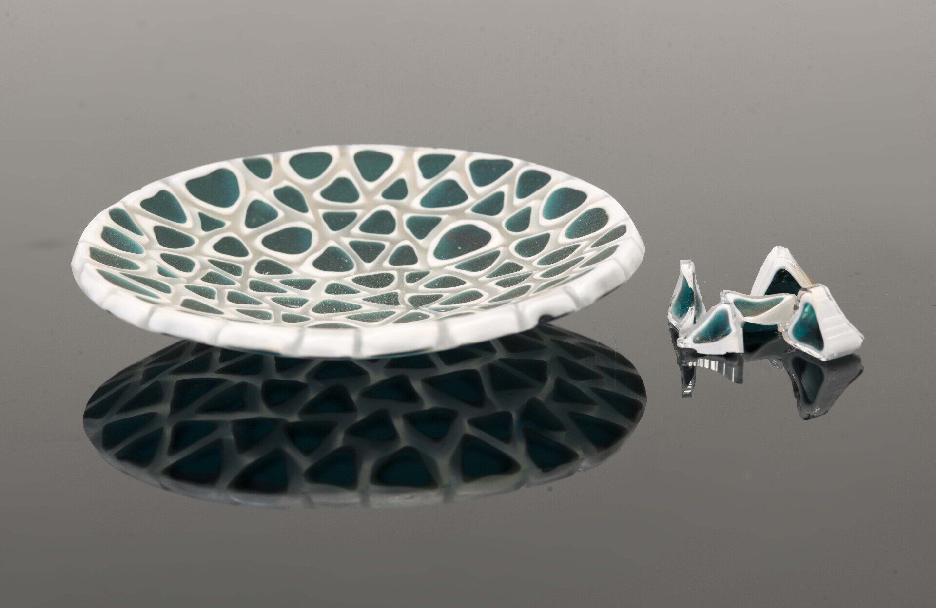 Murrina glass bowl. Traditional Murano glass object. Original gift. Unobtainable single piece.