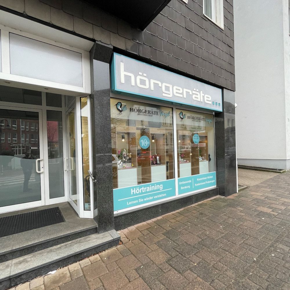 Fachgeschäft Hörgeräte Vogel Sprockhövel Außenansicht