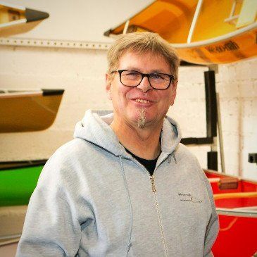 Jörg Rostock bei der Kanumesse Deutschland | Schweiz