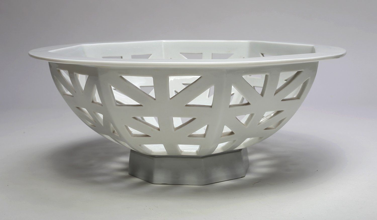 Pierced Porcelain Bowl