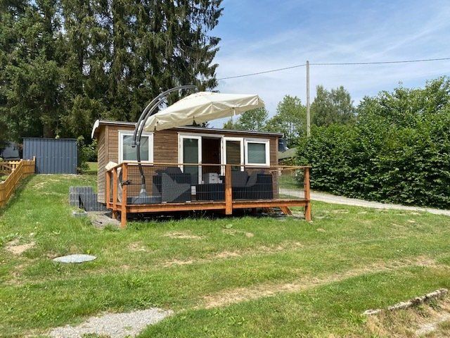 Bauwagen mit Terasse