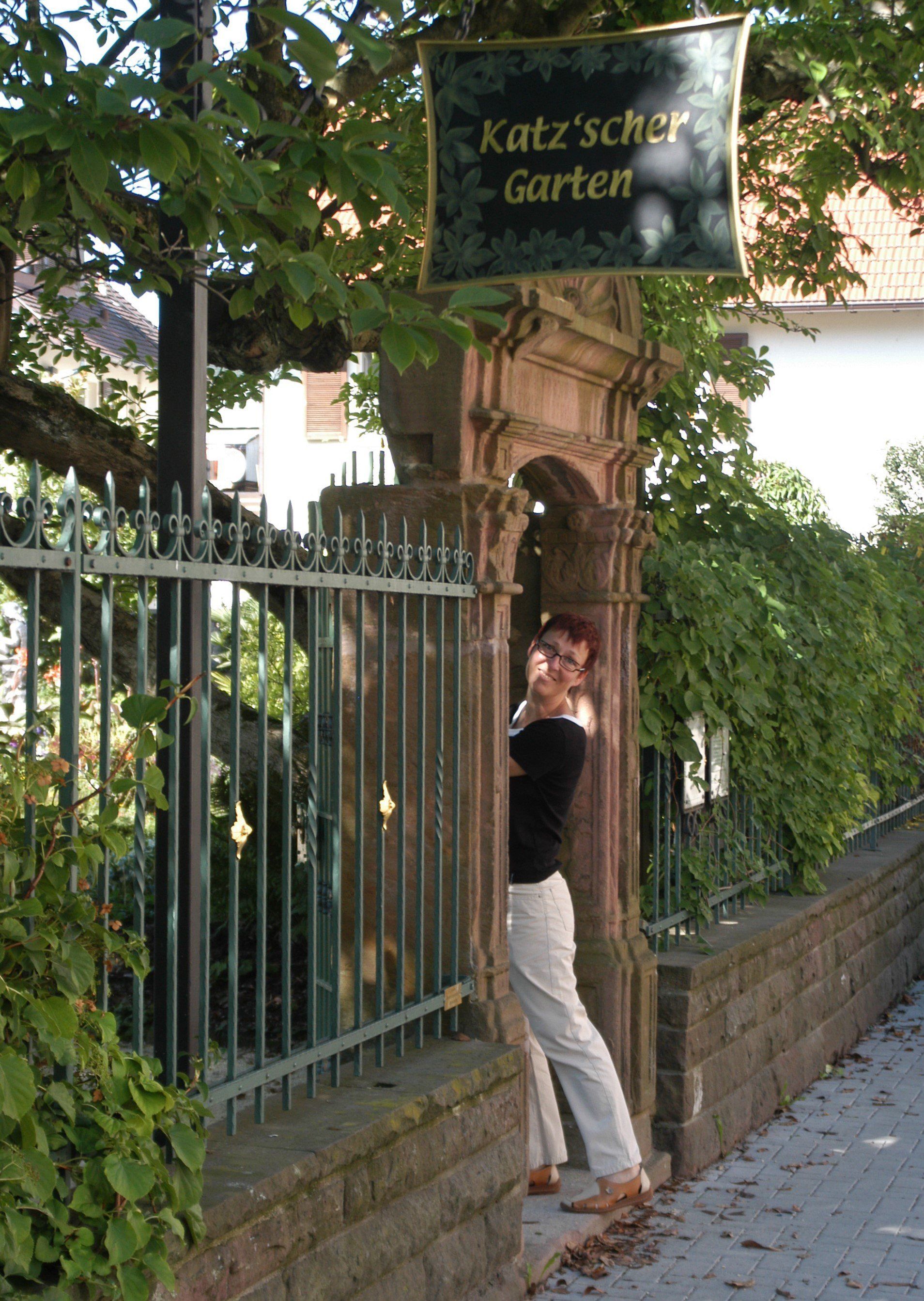 Eingang Katz'scher Garten - Gernsbach