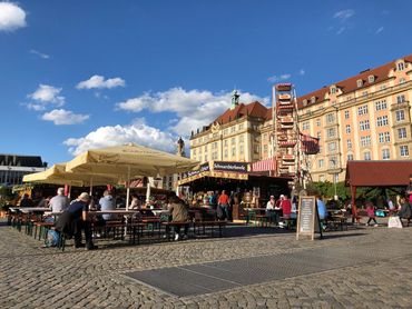 Der Herbstmarkt in Dresden