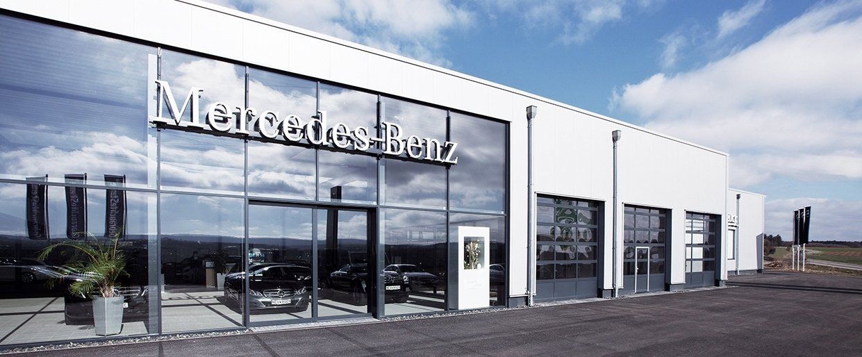 Neubau eines Mercedes Autohauses in Simmern 2016