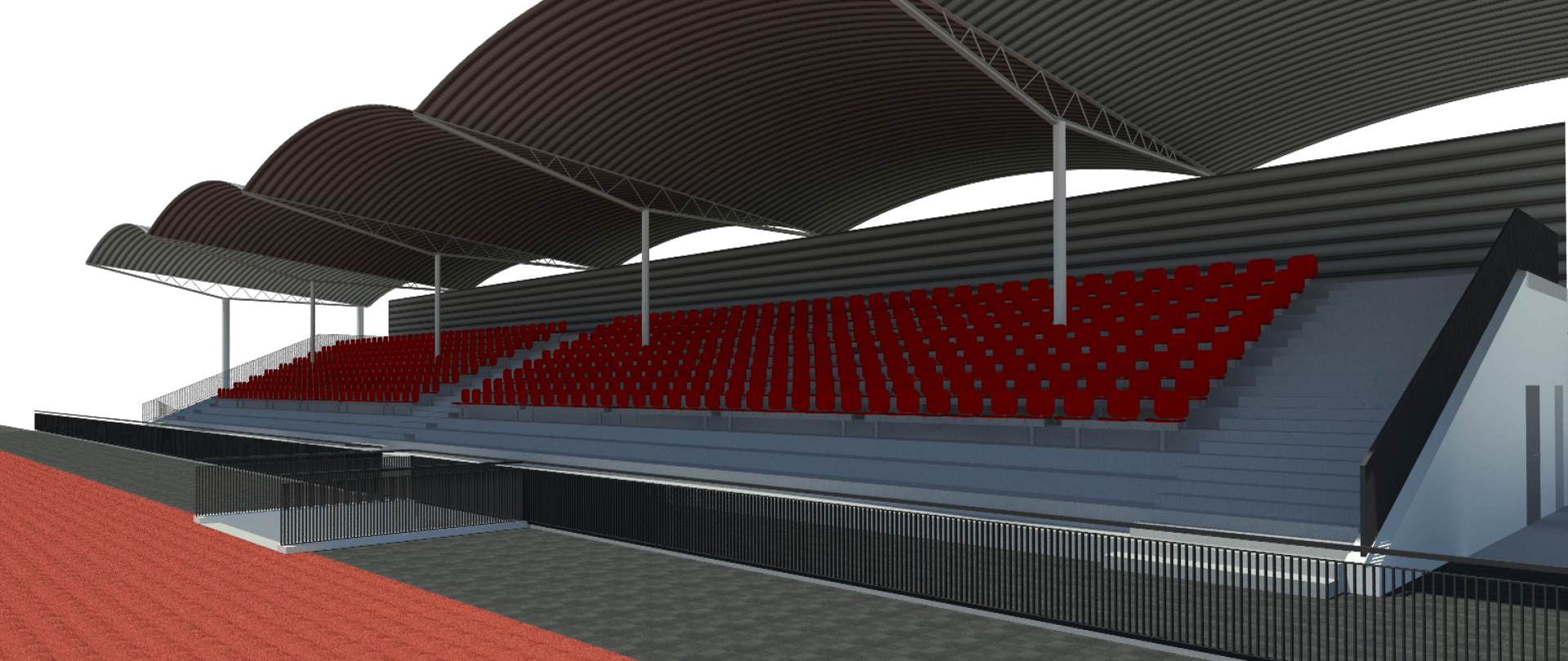 Konzeption Sanierung Tribünenanlage Helmut-Schön-Sportpark in Wiesbaden 2020